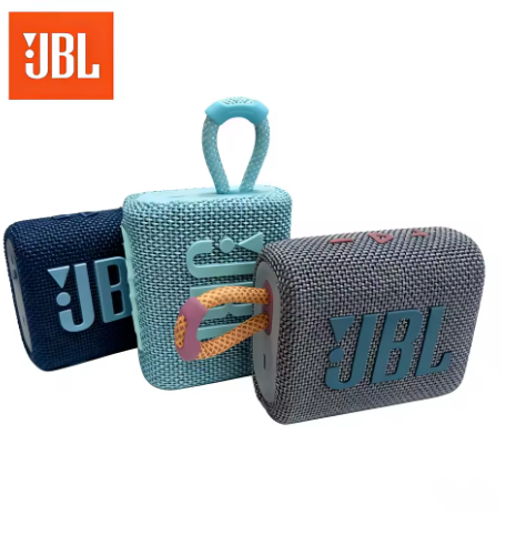 Original JBL GO 3 Wireless Bluetooth Speaker, Portable, Waterproof, Outdoor Sports Bass Party Speaker