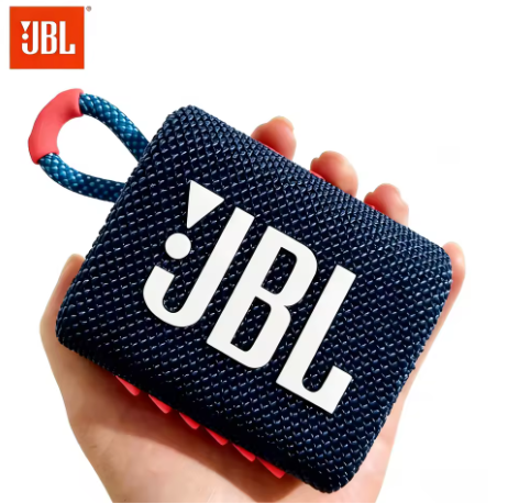 Original JBL GO 3 Wireless Bluetooth Speaker, Portable, Waterproof, Outdoor Sports Bass Party Speaker