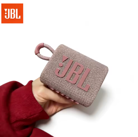 Original JBL GO 3 Wireless Bluetooth Speaker, Portable, Waterproof, Outdoor Sports Bass Party Speaker