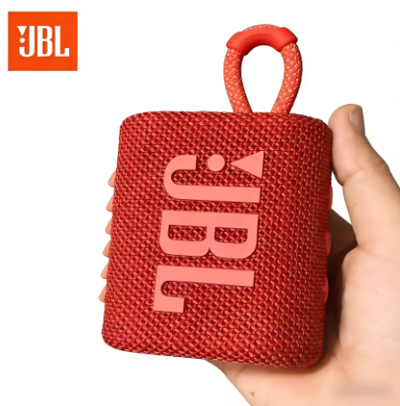Original JBL GO 3 Wireless Bluetooth Speaker, Portable, Waterproof, Outdoor Sports Bass Party Speaker
